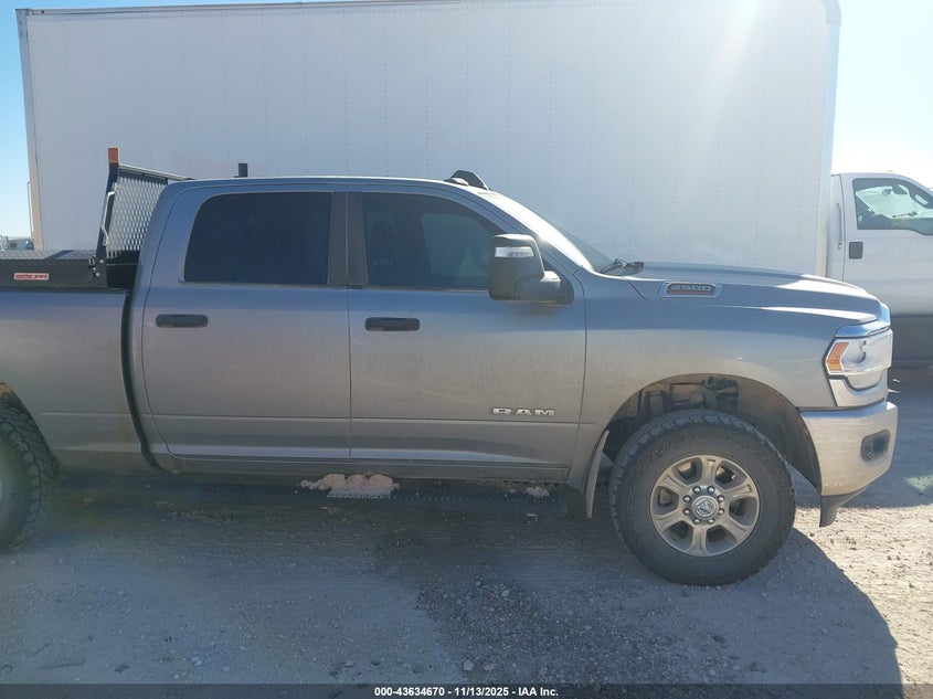 2023 Ram 2500 Big Horn 4X4 6'4 Box VIN: 3C6UR5DJ2PG515036 Lot: 43634670