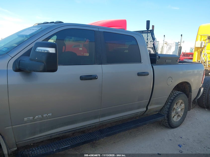 2023 Ram 2500 Big Horn 4X4 6'4 Box VIN: 3C6UR5DJ2PG515036 Lot: 43634670