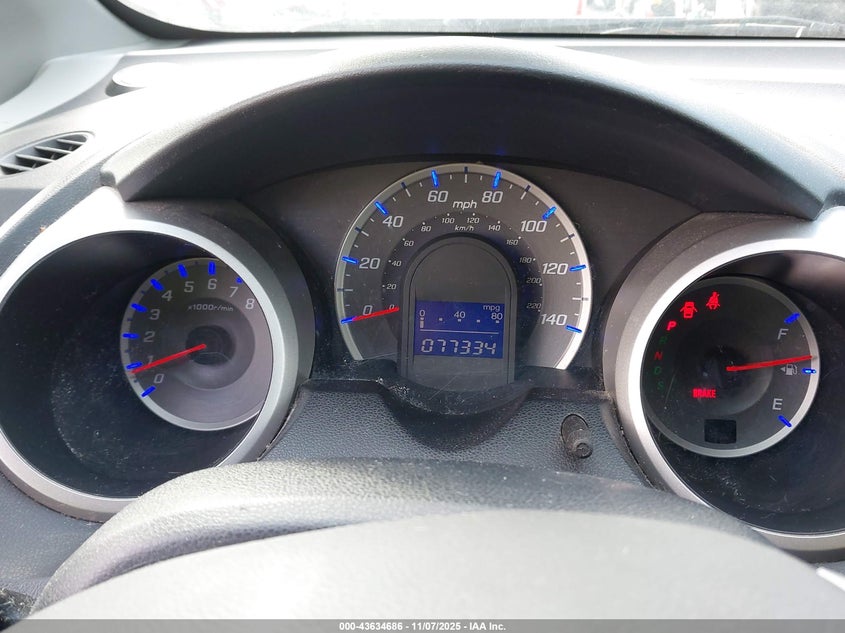 2009 Honda Fit Sport VIN: JHMGE88419S006069 Lot: 43634686