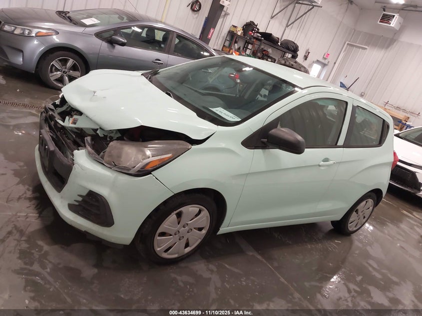 2017 Chevrolet Spark Ls Cvt VIN: KL8CB6SAXHC720358 Lot: 43634699