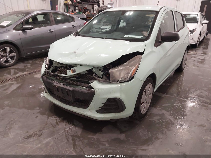 2017 Chevrolet Spark Ls Cvt VIN: KL8CB6SAXHC720358 Lot: 43634699