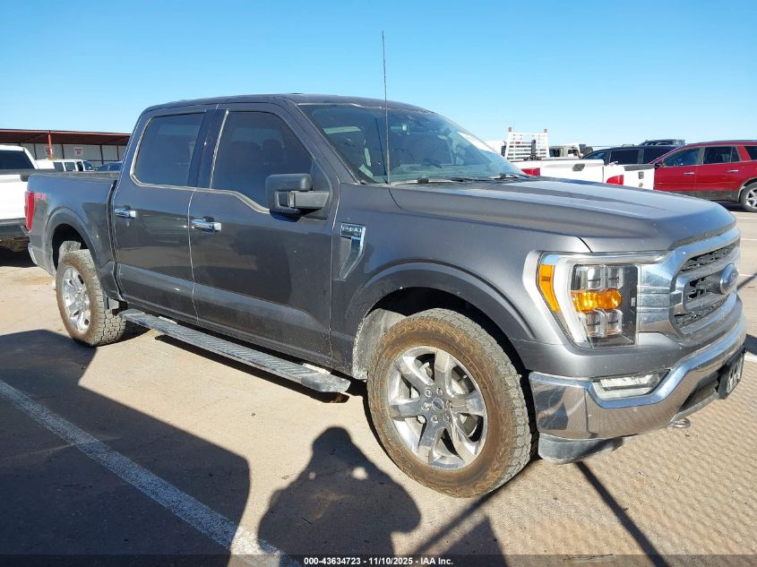 2021 Ford F-150 Xlt VIN: 1FTFW1E50MFC87460 Lot: 43634723