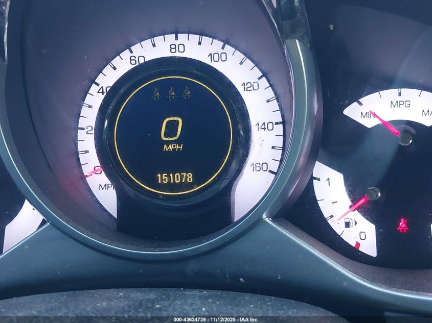 2011 Cadillac Srx Luxury Collection VIN: 3GYFNAEYXBS569301 Lot: 43634739