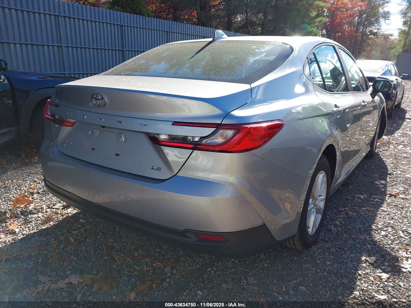 2025 TOYOTA CAMRY LE 4T1DBADK3SU502702