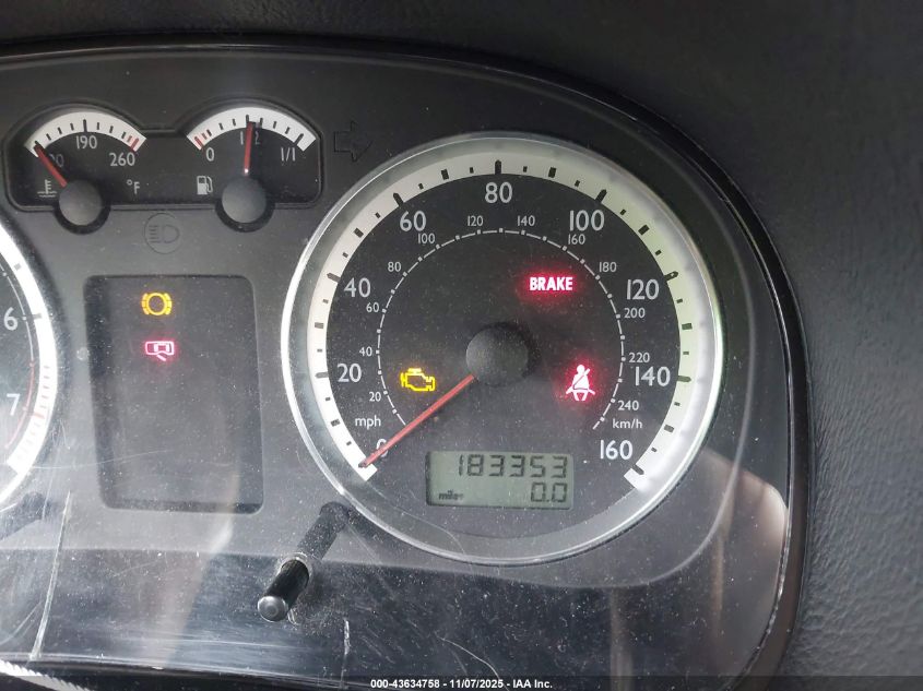 2004 Volkswagen Jetta Gls 2.0L VIN: 3VWSK69M04M037187 Lot: 43634758