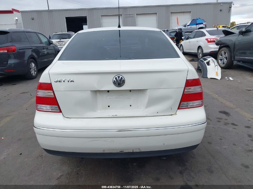 2004 Volkswagen Jetta Gls 2.0L VIN: 3VWSK69M04M037187 Lot: 43634758