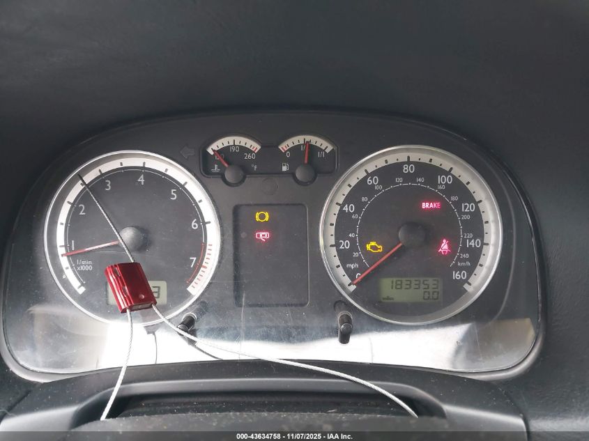 2004 Volkswagen Jetta Gls 2.0L VIN: 3VWSK69M04M037187 Lot: 43634758