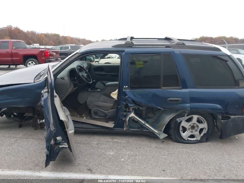 2003 Chevrolet Trailblazer Ls VIN: 1GNDS13S332116260 Lot: 43634763