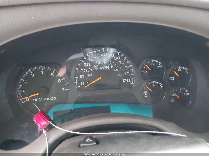 2003 Chevrolet Trailblazer Ls VIN: 1GNDS13S332116260 Lot: 43634763