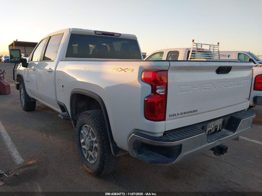 2022 Chevrolet Silverado 2500Hd 4Wd Standard Bed Lt VIN: 2GC4YNEY3N1233369 Lot: 43634772