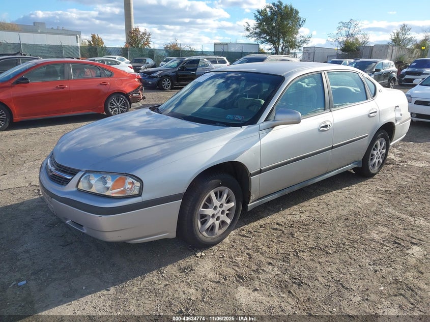 2G1WF52E249127948 2004 CHEVROLET IMPALA photo no. 2