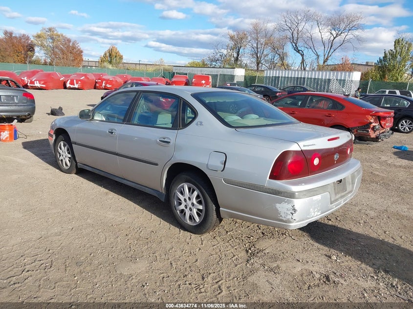 2G1WF52E249127948 2004 CHEVROLET IMPALA photo no. 3