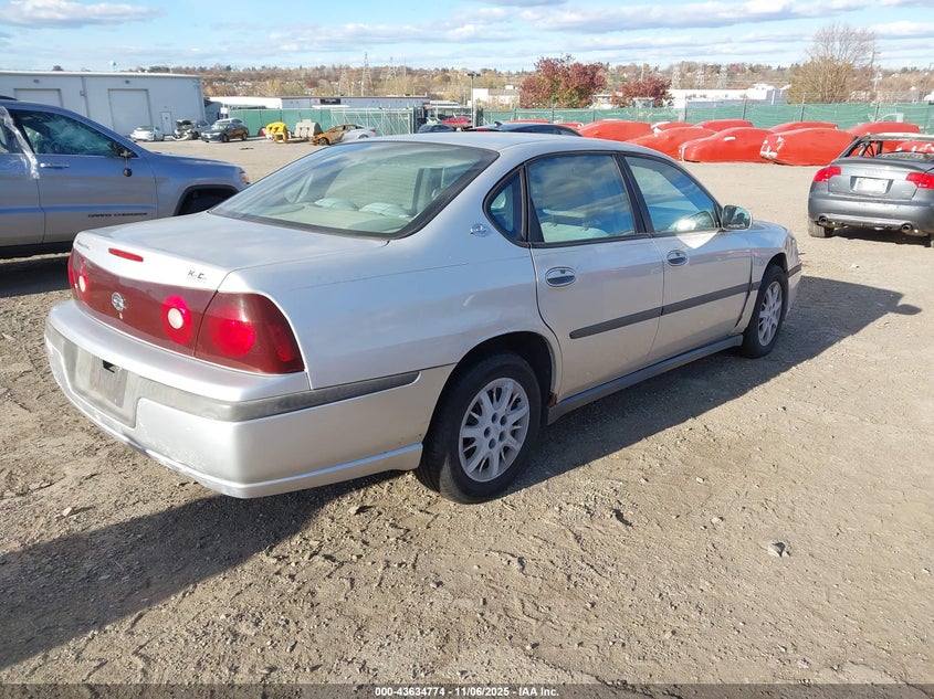 2G1WF52E249127948 2004 CHEVROLET IMPALA photo no. 4