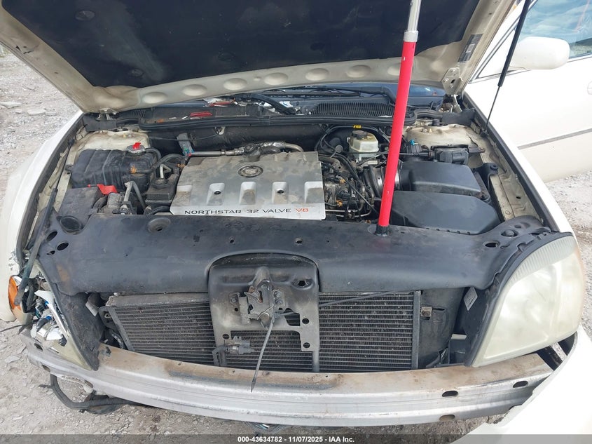 2003 Cadillac Deville Dts VIN: 1G6KF57923U158316 Lot: 43634782