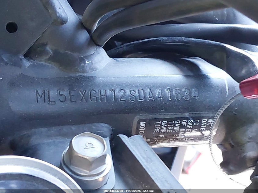 2025 KAWASAKI EX500 H - ML5EXGH12SDA41634