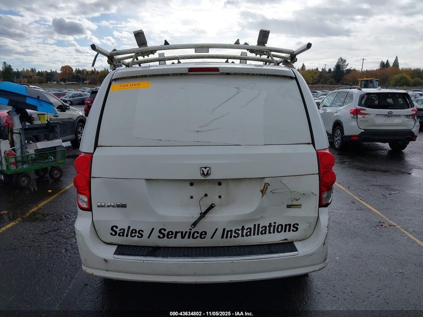 2015 Ram Cargo Tradesman VIN: 2C4JRGAG9FR681112 Lot: 43634802