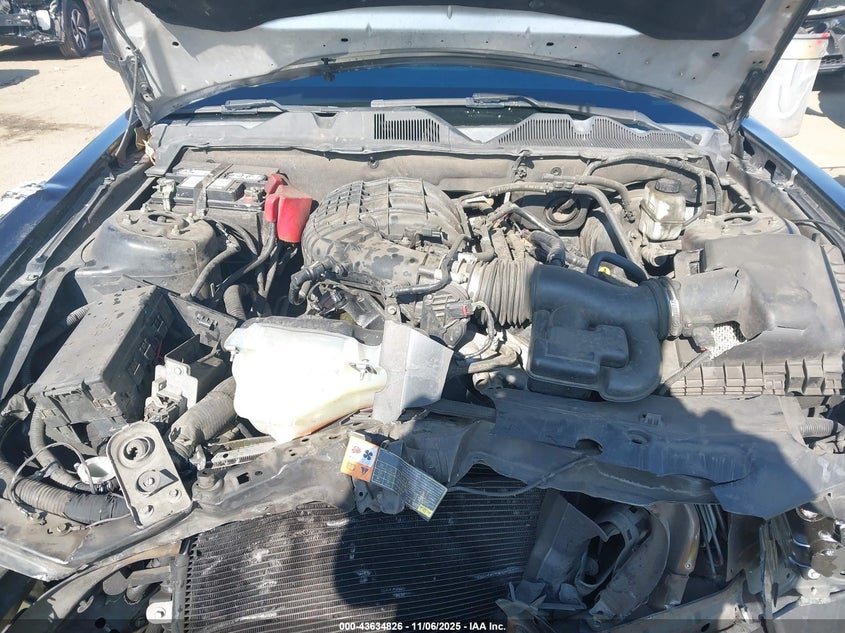 2012 Ford Mustang V6 Premium VIN: 1ZVBP8AM7C5283697 Lot: 43634826