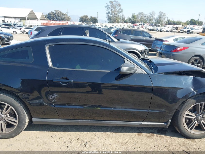 2012 Ford Mustang V6 Premium VIN: 1ZVBP8AM7C5283697 Lot: 43634826