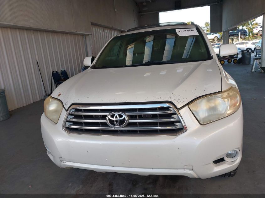 2008 Toyota Highlander Limited VIN: JTEDS42A282051729 Lot: 43634840