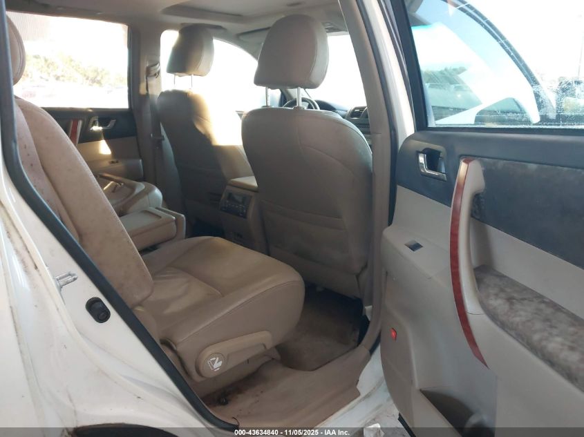 2008 Toyota Highlander Limited VIN: JTEDS42A282051729 Lot: 43634840