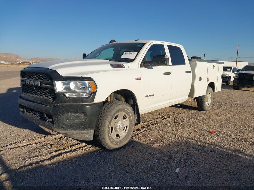 2022 Ram 2500 Tradesman 4X4 8' Box VIN: 3C7WR5HJ9NG273650 Lot: 43634842
