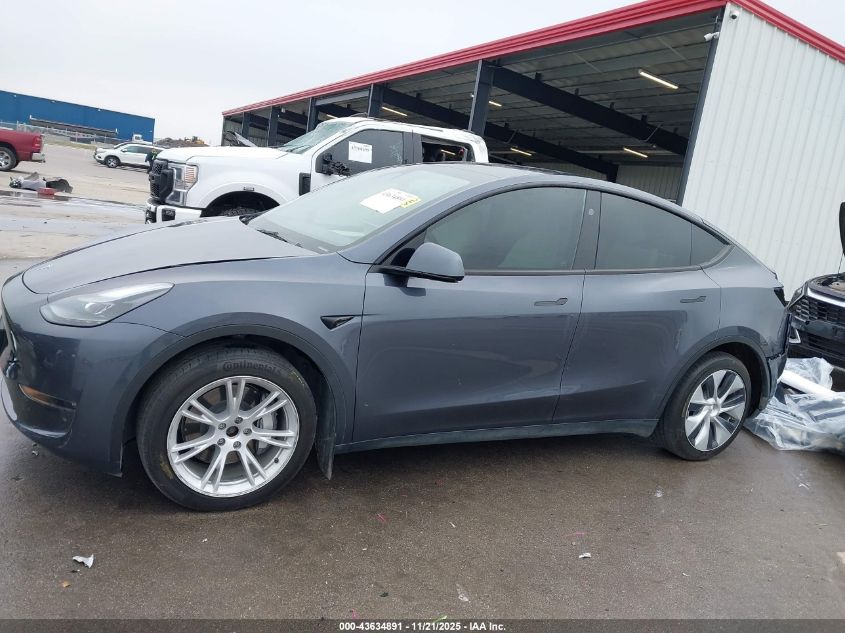 2023 Tesla Model Y Awd/Long Range Dual Motor All-Wheel Drive VIN: 7SAYGAEE6PF881441 Lot: 43634891