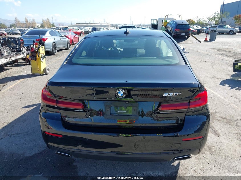 2021 BMW 530I WBA53BH0XMCF31014