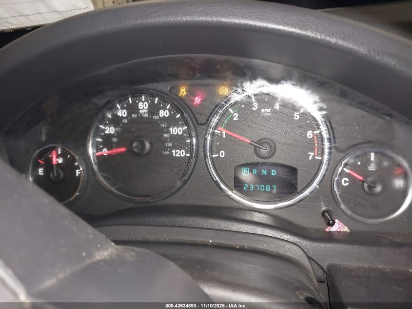 1J4PN2GKXBW593041 2011 JEEP LIBERTY (NORTH AMERICA) photo no. 7