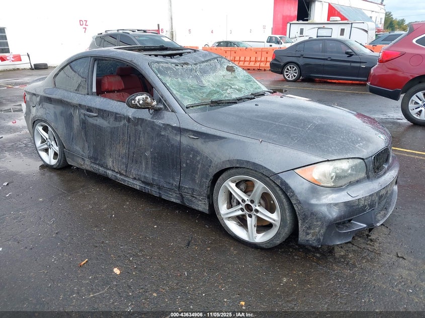 2008 BMW 135I VIN: WBAUC73508VF22666 Lot: 43634906