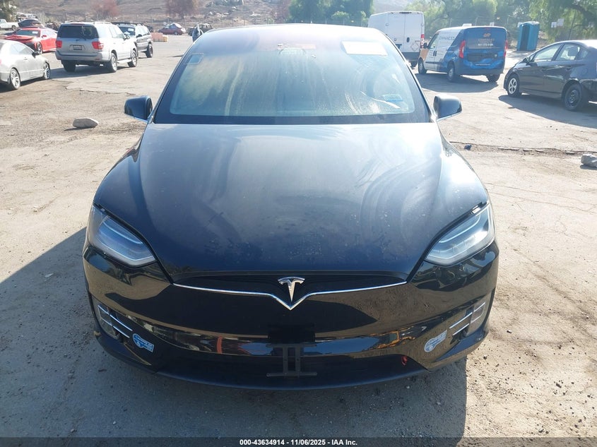 2021 Tesla Model X Long Range Dual Motor All-Wheel Drive/Long Range Plus Dual Motor All-Wheel Drive VIN: 5YJXCBE25MF324824 Lot: 43634914
