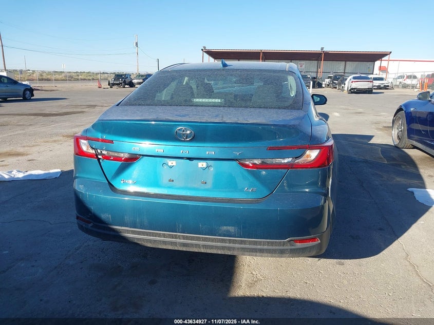 2025 TOYOTA CAMRY LE - 4T1DAACK8SU521458