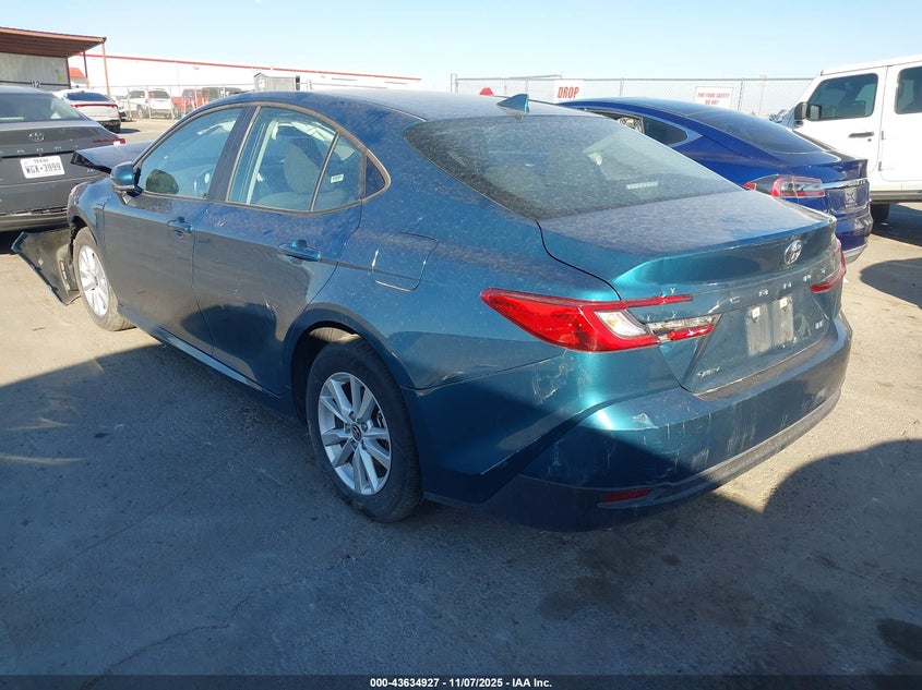 2025 TOYOTA CAMRY LE - 4T1DAACK8SU521458