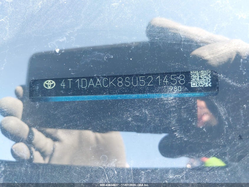 2025 TOYOTA CAMRY LE - 4T1DAACK8SU521458