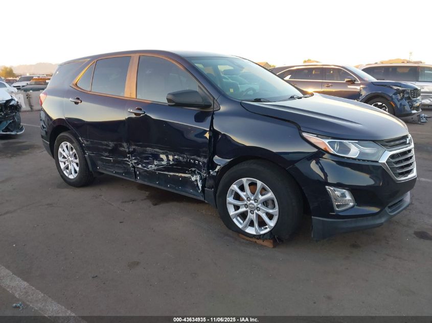 2020 Chevrolet Equinox Fwd Ls VIN: 3GNAXHEV0LS631175 Lot: 43634935