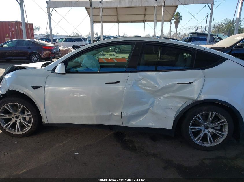 2023 Tesla Model Y Awd/Long Range Dual Motor All-Wheel Drive VIN: 7SAYGDEE4PF620004 Lot: 43634942