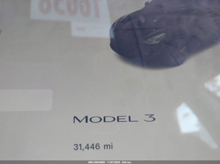 2023 Tesla Model 3 Rear-Wheel Drive VIN: 5YJ3E1EA6PF482216 Lot: 43634959