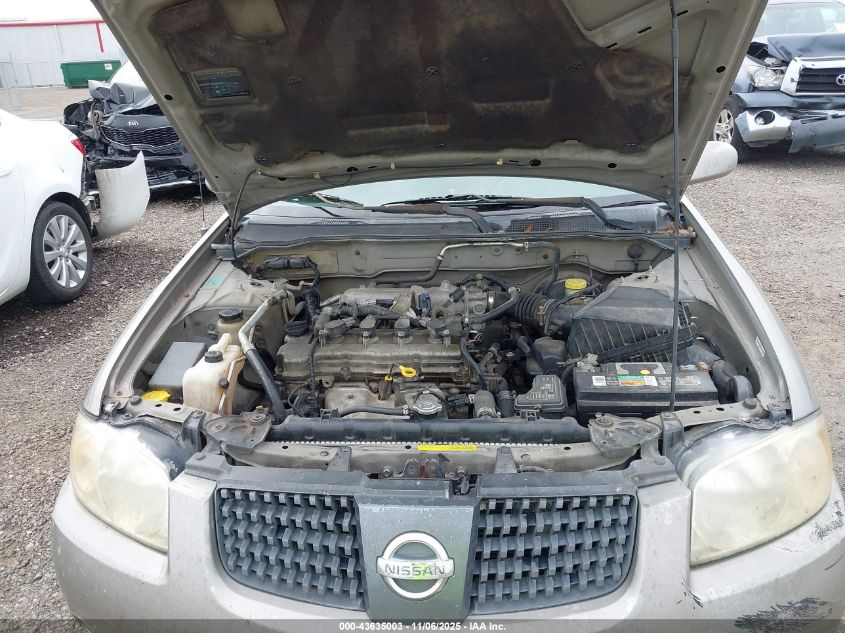 2006 Nissan Sentra 1.8S VIN: 3N1CB51D86L523383 Lot: 43635003