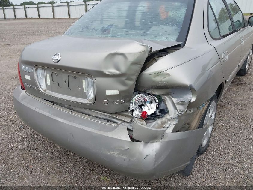 2006 Nissan Sentra 1.8S VIN: 3N1CB51D86L523383 Lot: 43635003