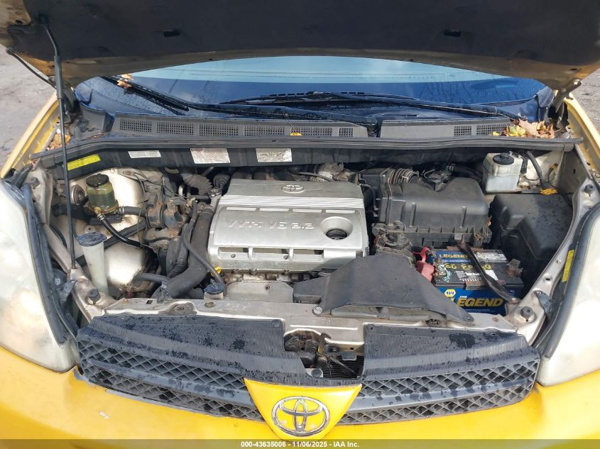 2004 Toyota Sienna Xle Limited VIN: 5TDBA22CX4S011003 Lot: 43635006