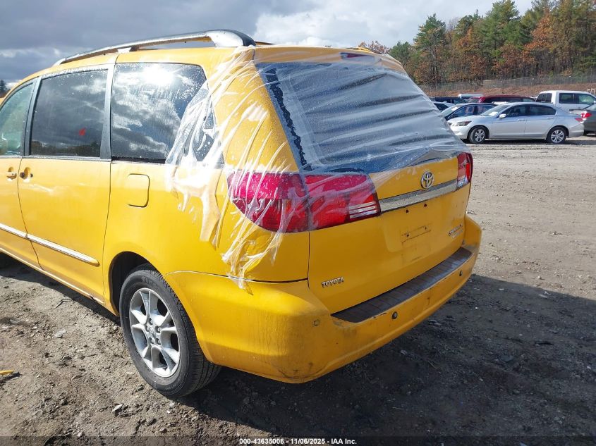 2004 Toyota Sienna Xle Limited VIN: 5TDBA22CX4S011003 Lot: 43635006