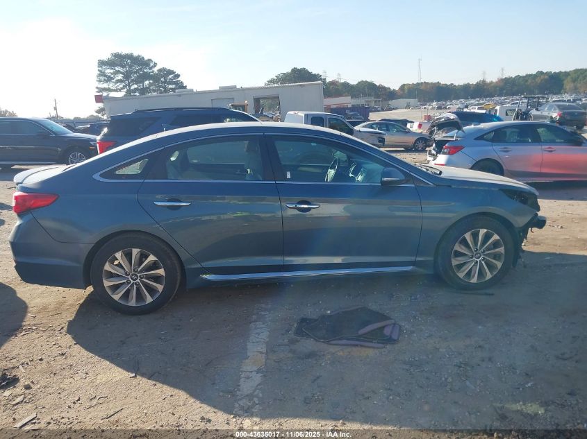 2016 HYUNDAI SONATA SPORT - 5NPE34AF5GH375161