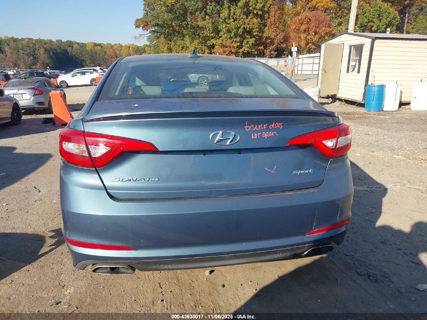 2016 HYUNDAI SONATA SPORT - 5NPE34AF5GH375161