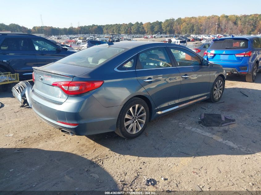 2016 HYUNDAI SONATA SPORT - 5NPE34AF5GH375161