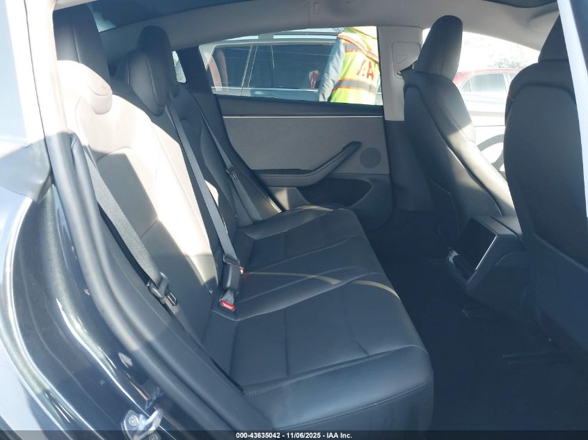 2025 Tesla Model 3 Long Range Rear-Wheel Drive/Standard VIN: 5YJ3E1EA4SF999653 Lot: 43635042