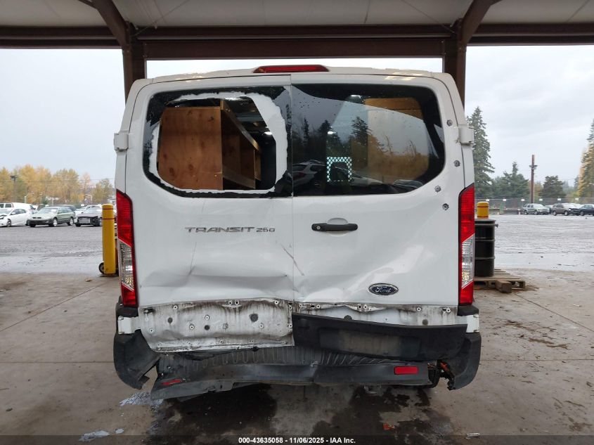 2019 Ford Transit-250 VIN: 1FTYR1ZM2KKB00791 Lot: 43635058
