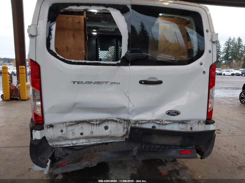 2019 Ford Transit-250 VIN: 1FTYR1ZM2KKB00791 Lot: 43635058