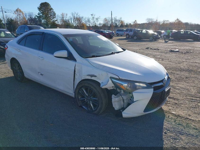2017 TOYOTA CAMRY SE - 4T1BF1FK3HU654755