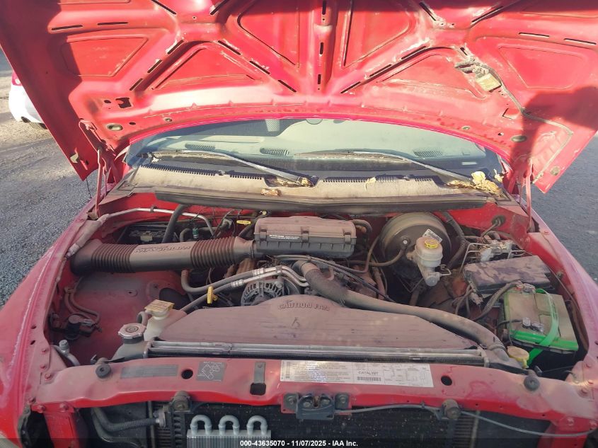 2000 Dodge Ram 1500 St VIN: 3B7HC12YXYG112962 Lot: 43635070