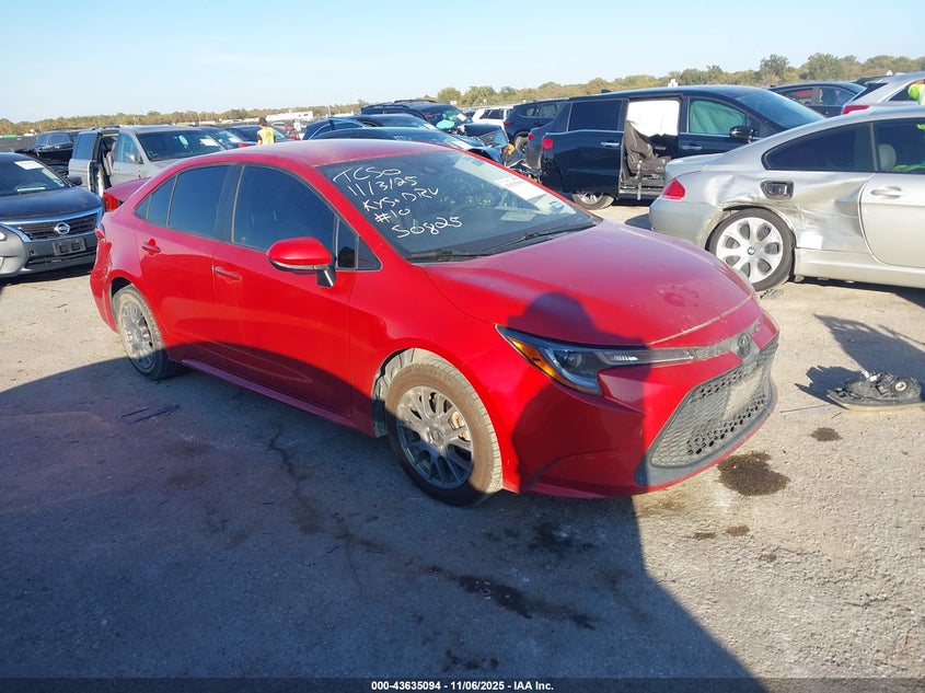 2020 TOYOTA COROLLA LE - JTDEPRAE6LJ055390