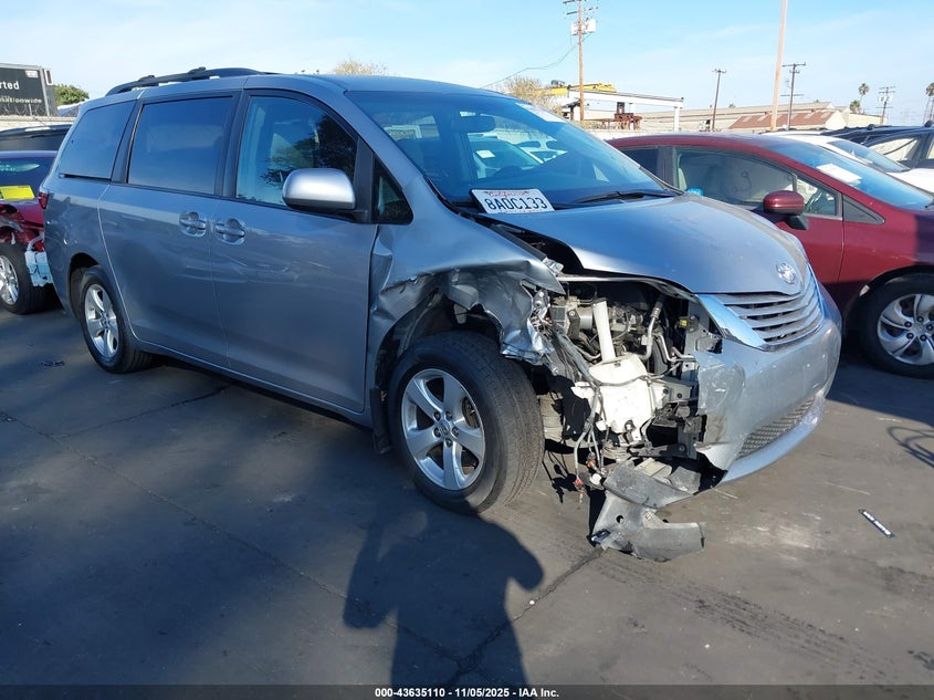 2017 TOYOTA SIENNA LE 8 PASSENGER - 5TDKZ3DC4HS890838